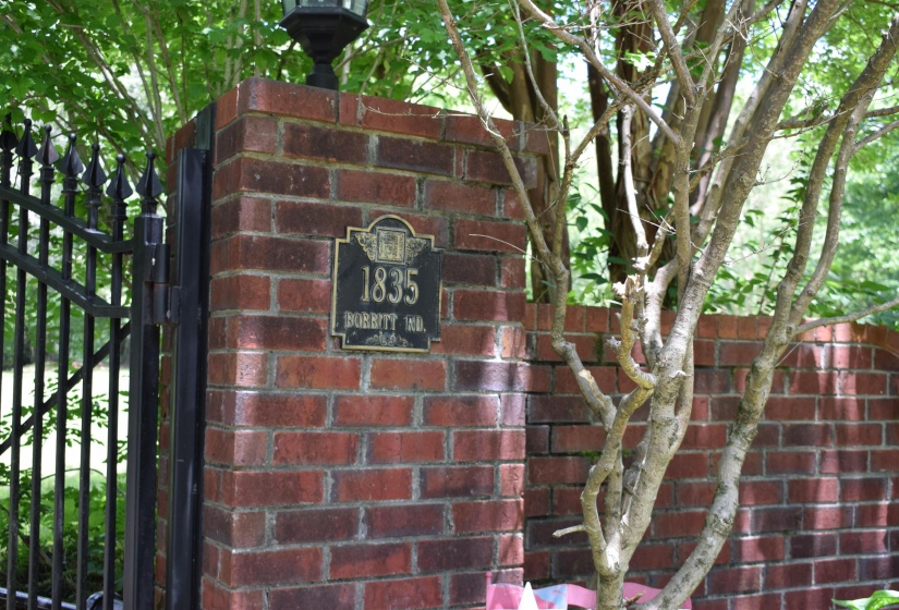 Exterior view of a gate