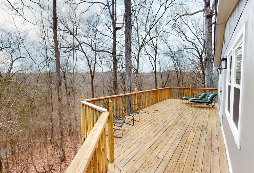 View of deck