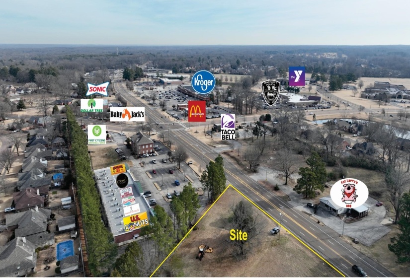Drone / aerial view