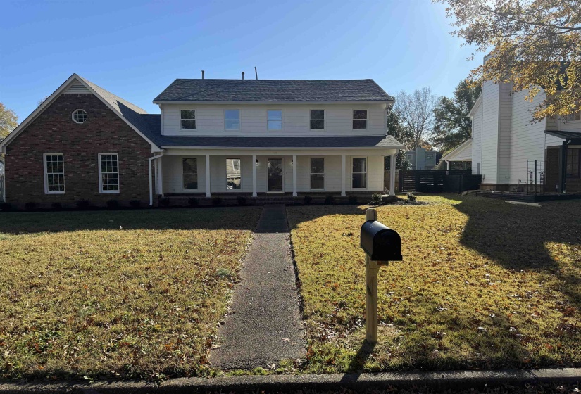 View of front of house