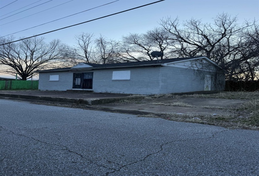 View of front facade