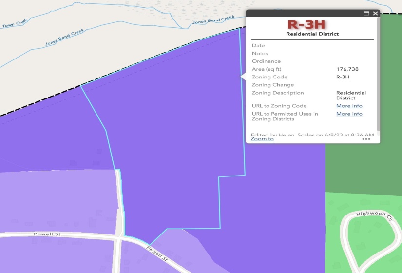 Map location
