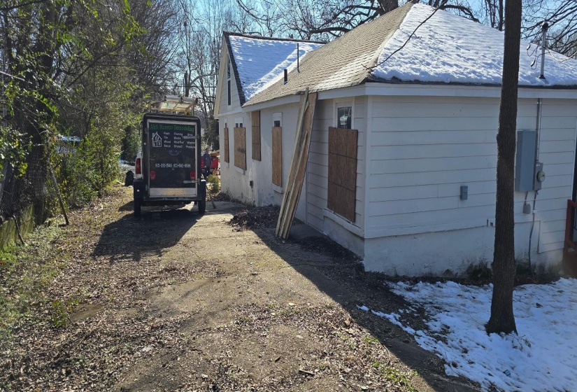 View of side of property