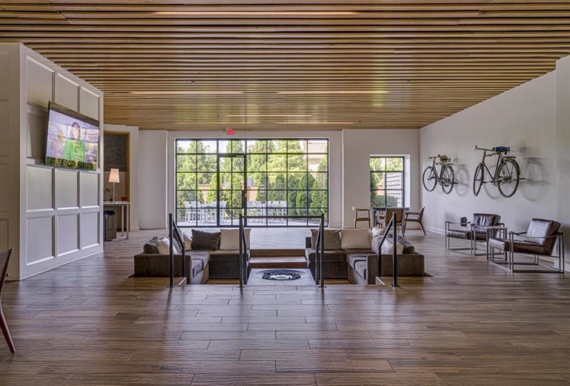 View of building lobby