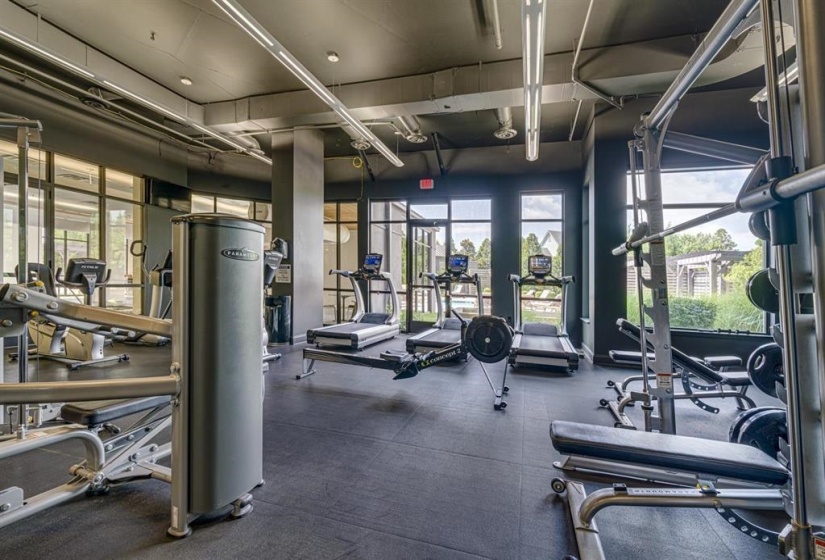 View of gym