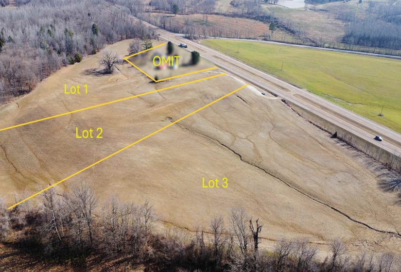 Drone / aerial view with a rural view