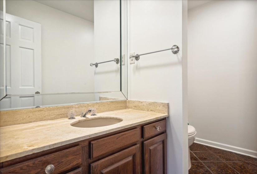 Half bath downstairs