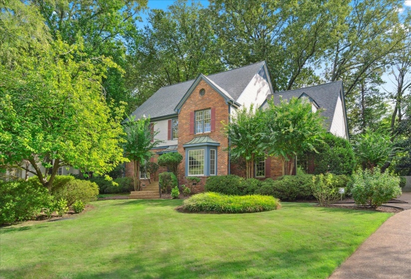 Front of home. Located in Kirby Woods. Wonderful neighborhood and beautiful street.