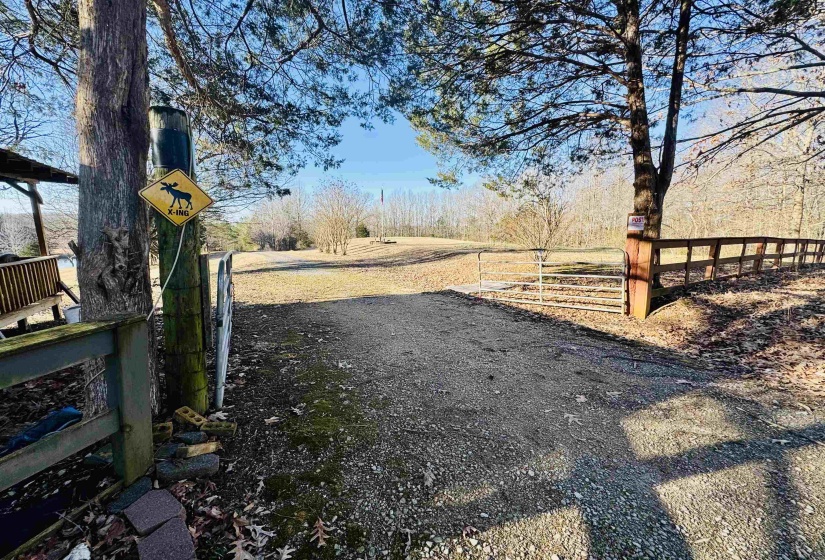 View of road with driveway