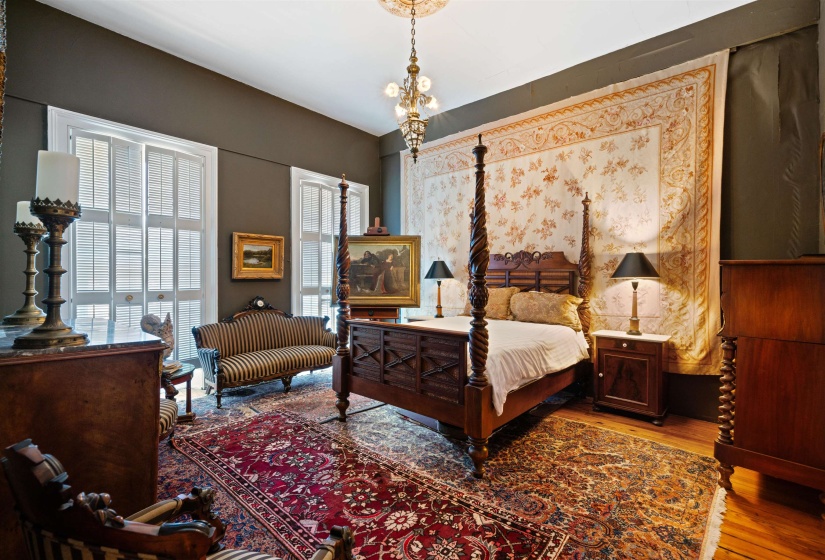 Bedroom featuring hardwood / wood-style floors