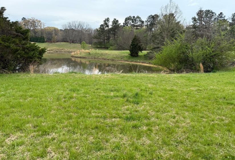 Exterior space with a forest view
