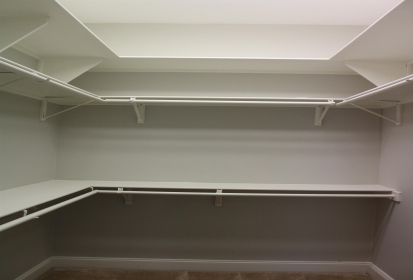 View of spacious closet