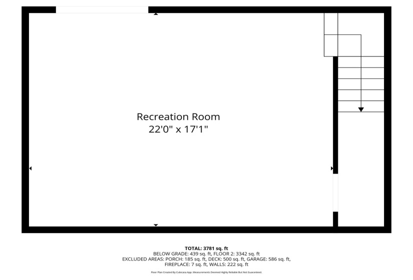 View of home floor plan