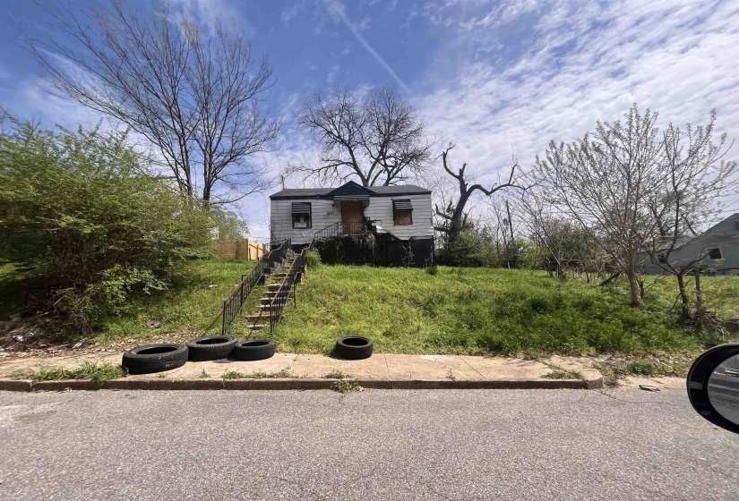 View of front of home with stairway