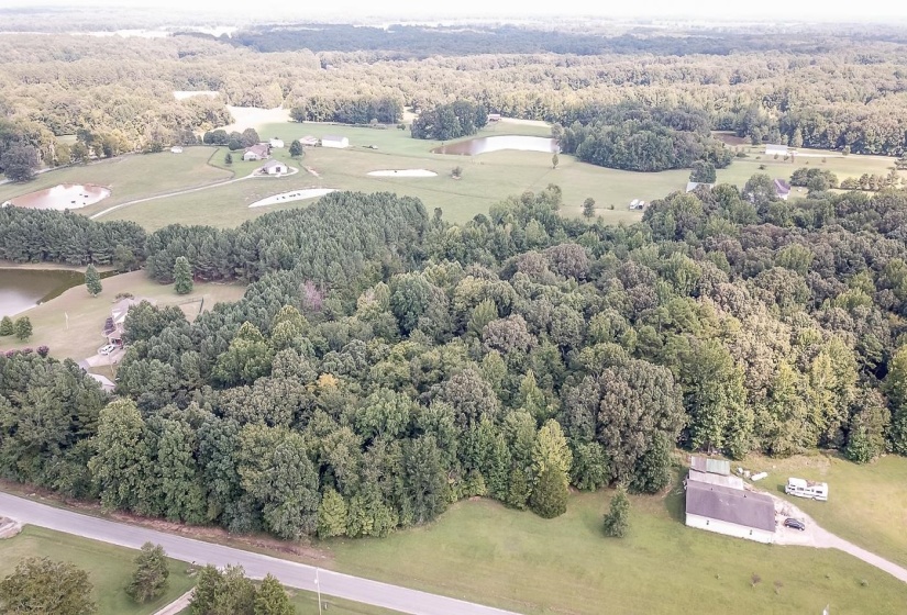 Drone / aerial view