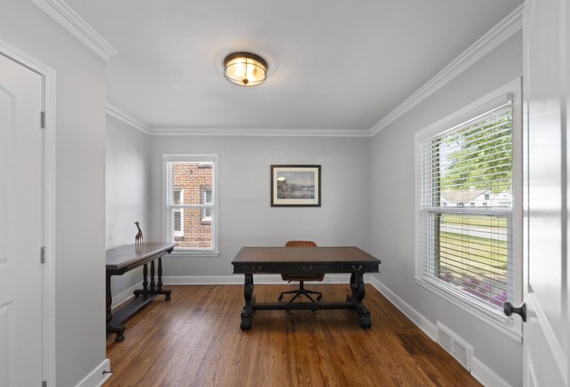 Front bedroom 3 currently a nice home office