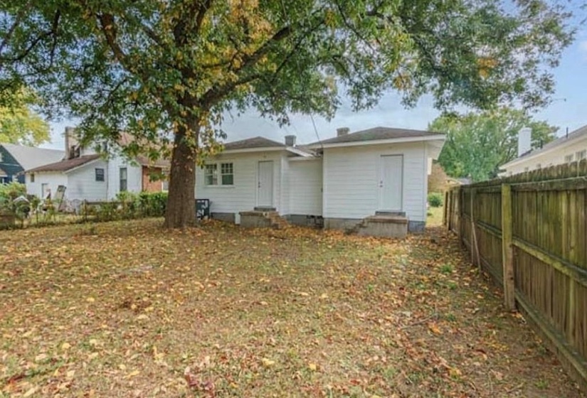 View of back of house