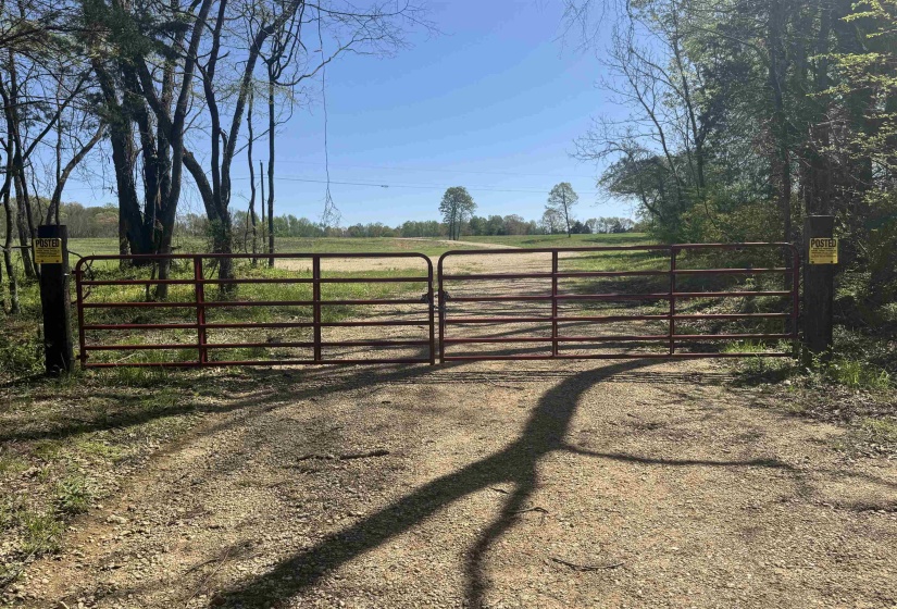 View of gate featuring a rural view