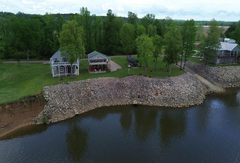 Drone / aerial view with a water view Drone / aerial view with a water view