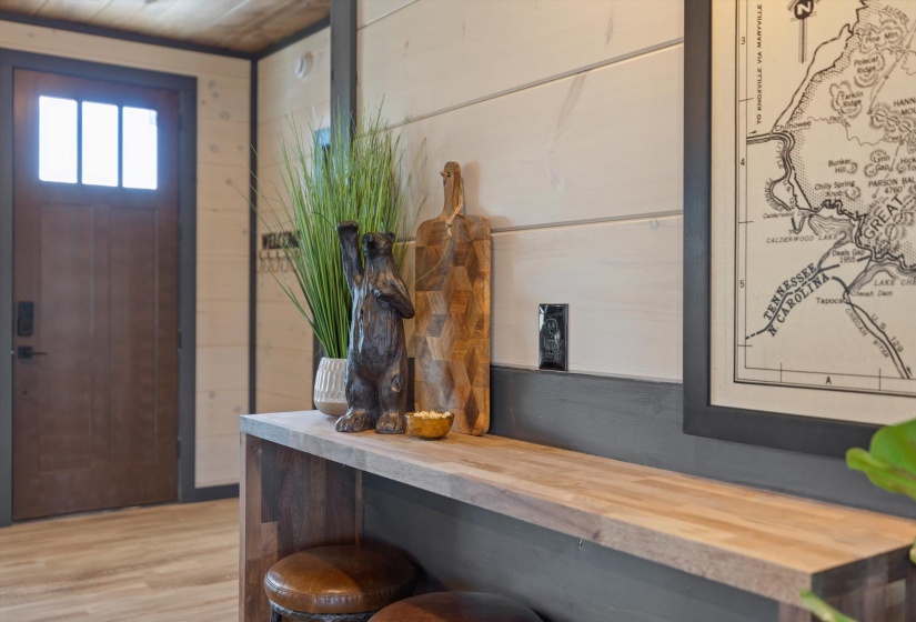 Interior of similar cabin in community.  Interior finishes and furnishings will vary from cabin to cabin .