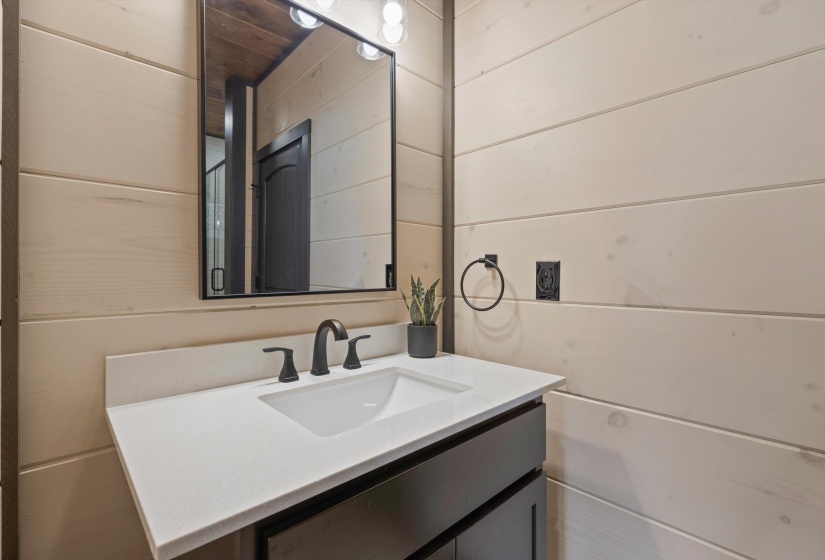 Interior of similar cabin in community.  Interior finishes and furnishings will vary from cabin to cabin .