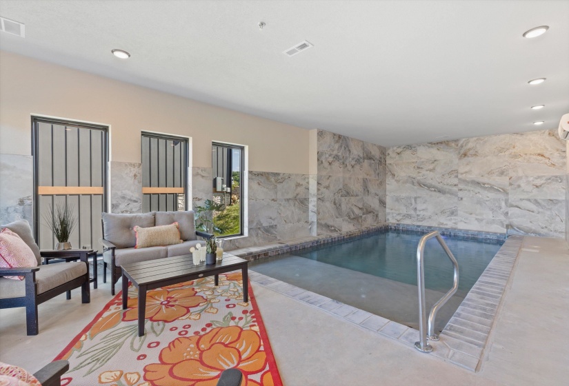 Interior of similar cabin in community.  Interior finishes and furnishings will vary from cabin to cabin .