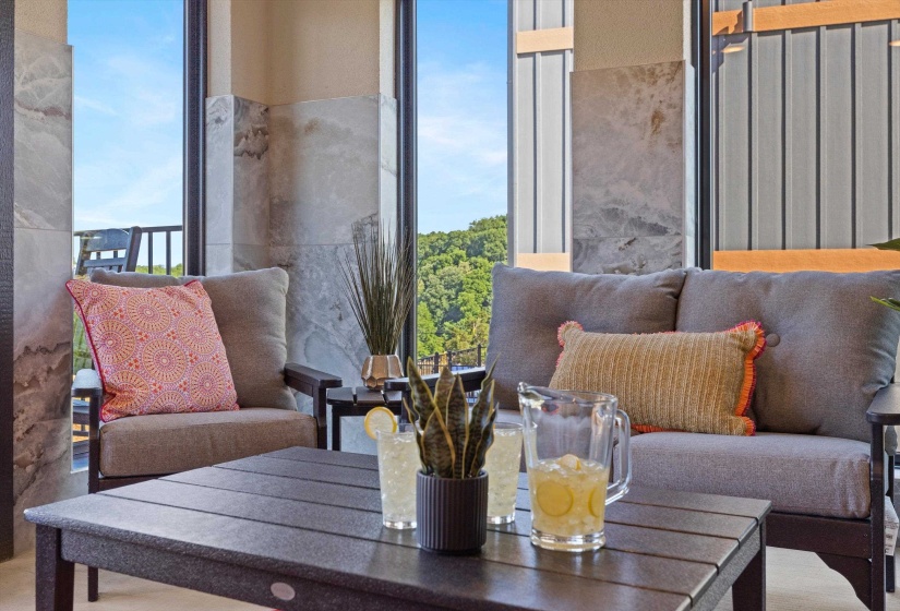 Interior of similar cabin in community.  Interior finishes and furnishings will vary from cabin to cabin .