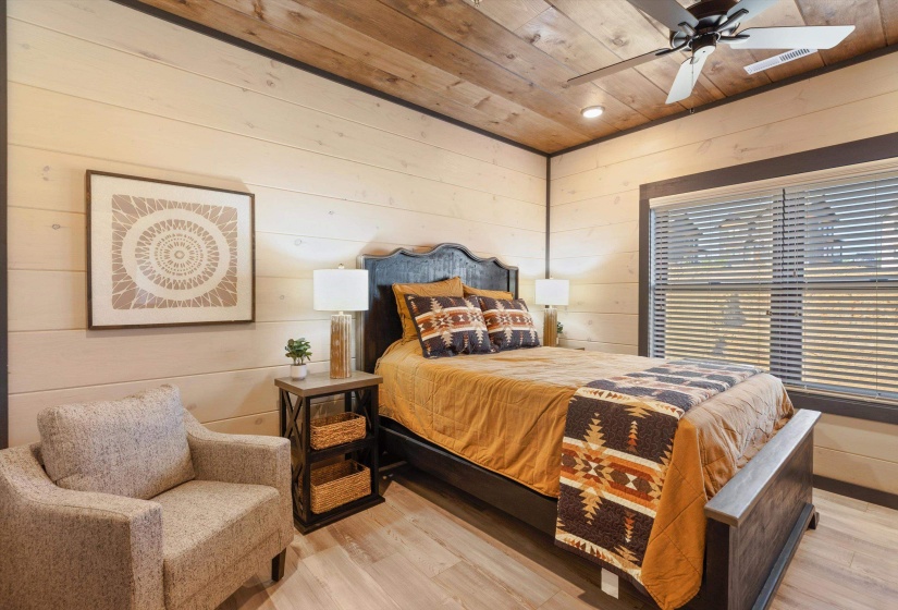 Interior of similar cabin in community.  Interior finishes and furnishings will vary from cabin to cabin .