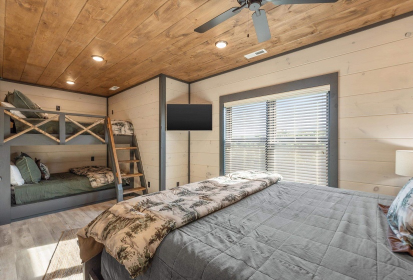 Interior of similar cabin in community.  Interior finishes and furnishings will vary from cabin to cabin .