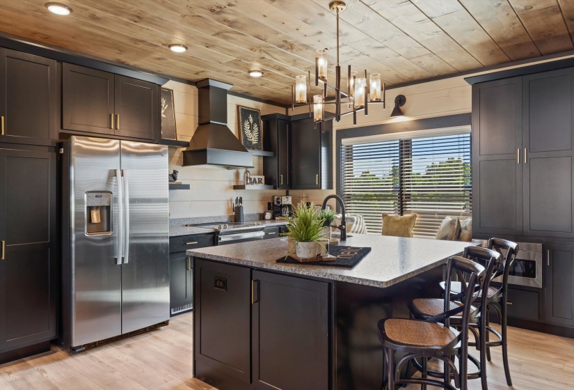 Interior of similar cabin in community.  Interior finishes and furnishings will vary from cabin to cabin .