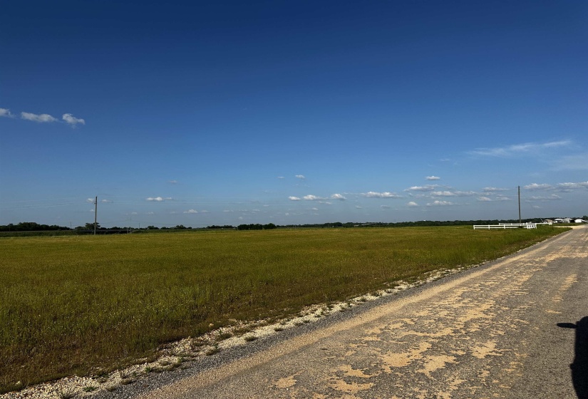 View of street with a rural view