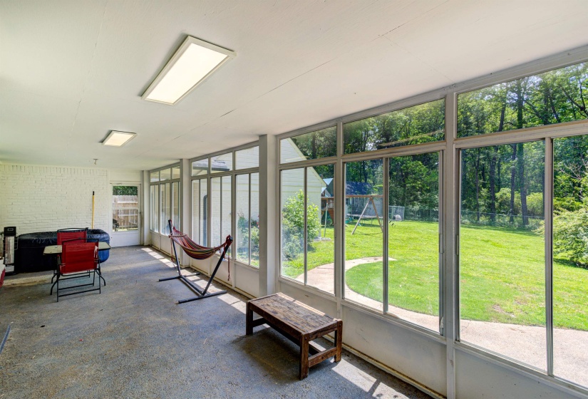 Sunroom / solarium featuring plenty of natural light