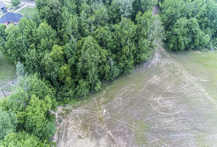 Aerial overview of property's location