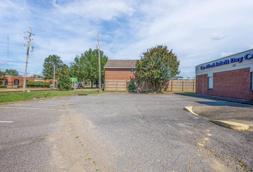 View of car parking