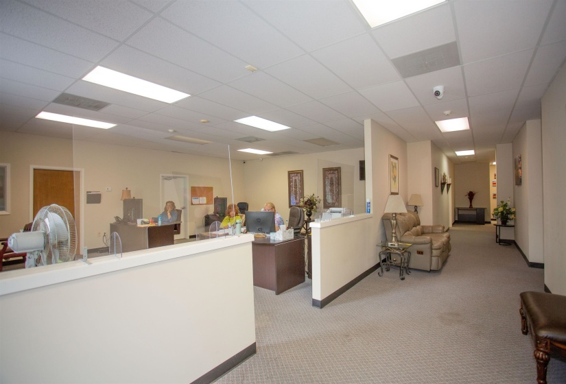 View of reception