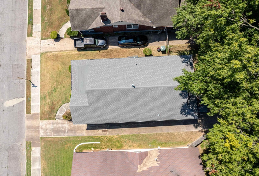 Aerial view of property and surrounding area