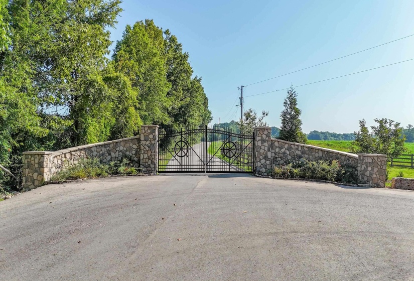 View of gate