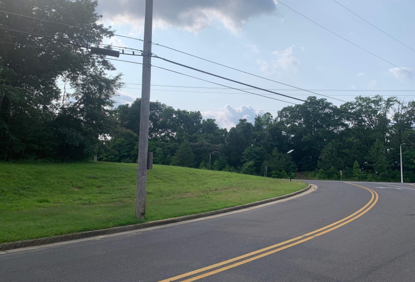View of asphalt road