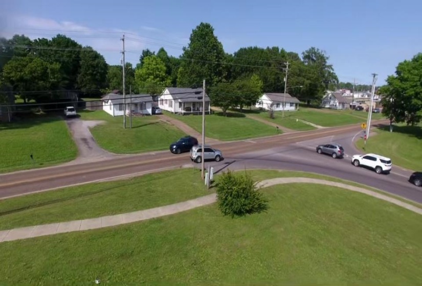 View of asphalt road