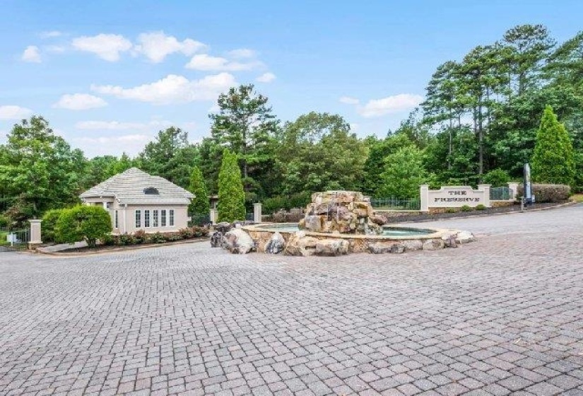 Exterior space featuring curbs