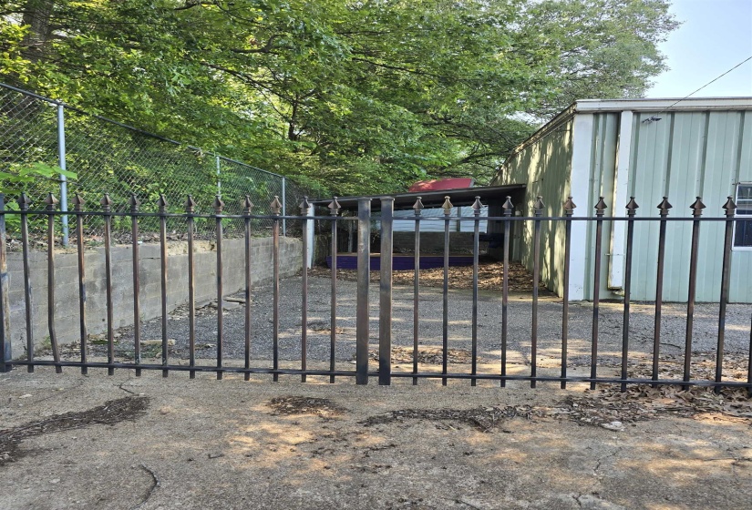 View of gate