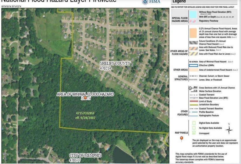 Additional map related to listing featuring property boundaries highlighted