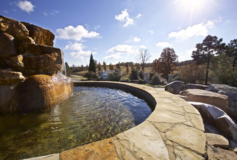 View of pool