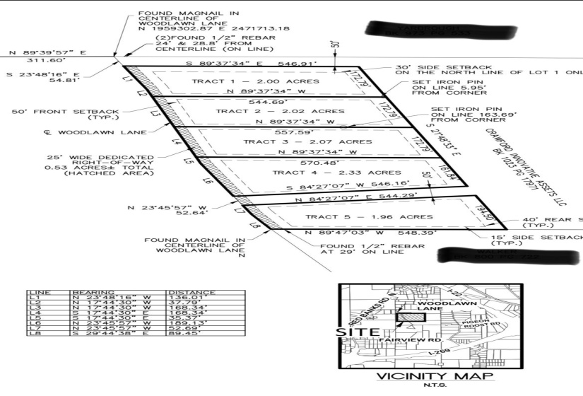Survey map / technical document