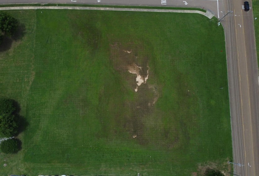 Aerial overview of property's location