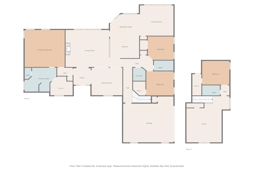 View of floor plan / room layout
