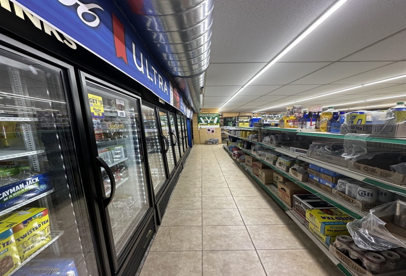 View of storage area