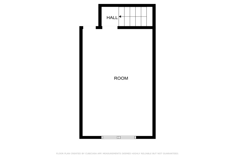 Unfurnished room with lofted ceiling, a ceiling fan, wood finished floors, and a textured ceiling
