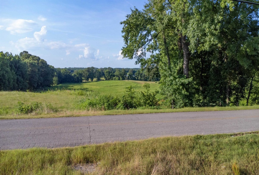 View from road