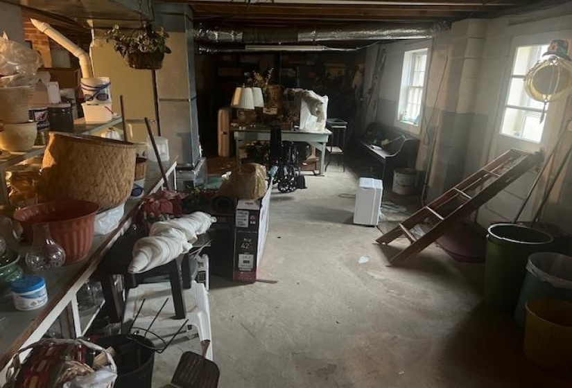 View of basement
